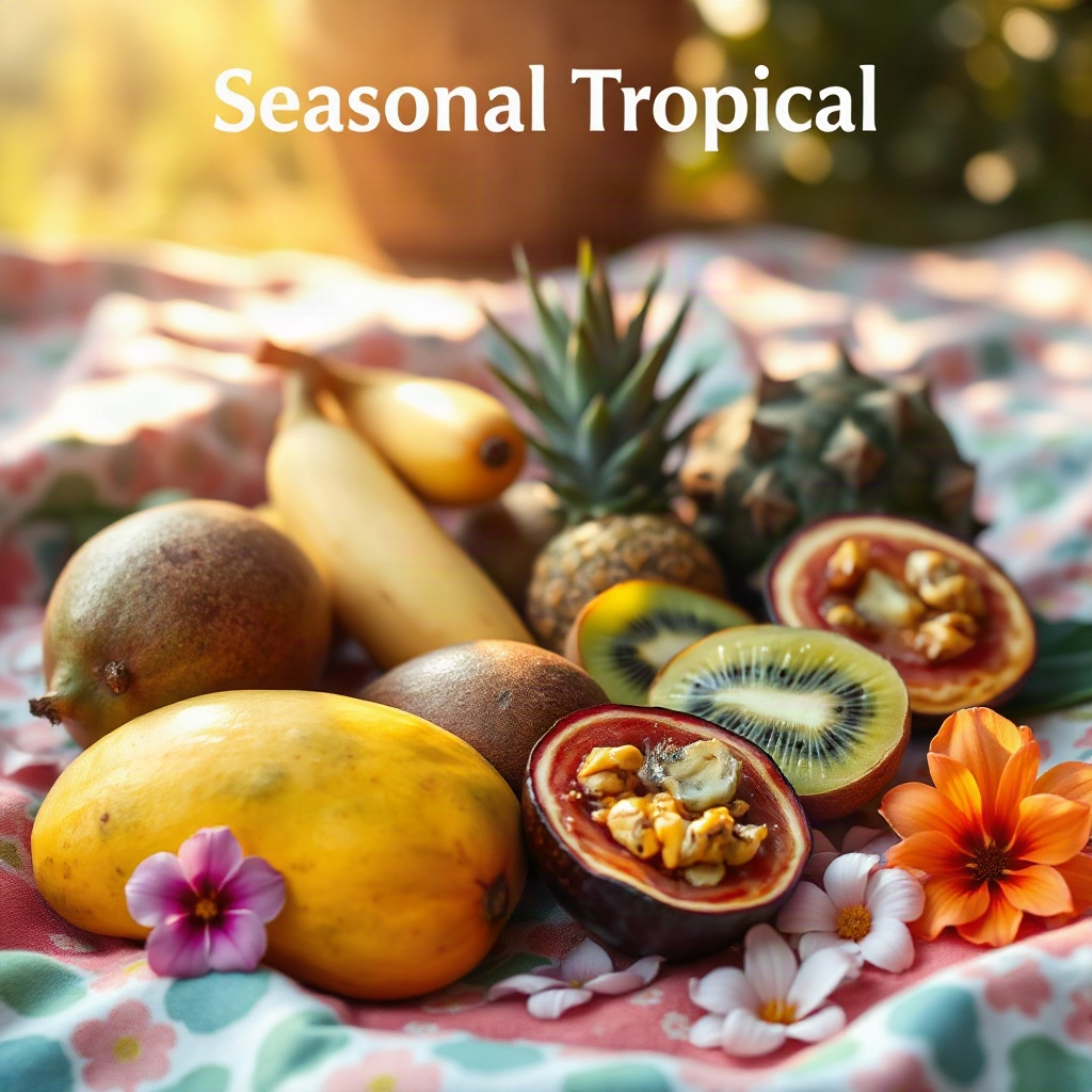 Seasonal Tropical Fruit Puns
